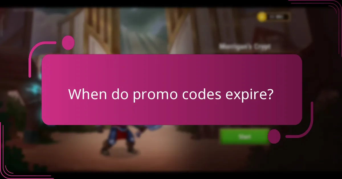 When do promo codes expire?